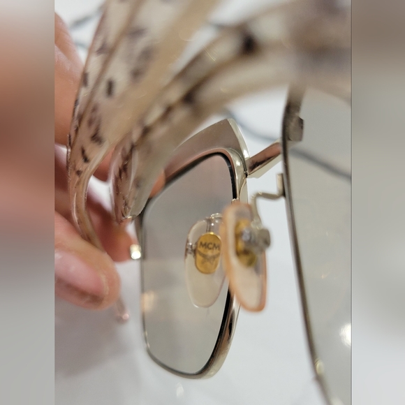 MCM Unisex Retro Visetos Sunglasses - Picture 11 of 11